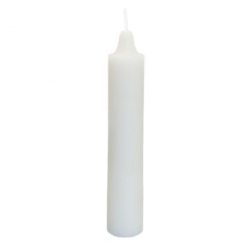 White Generic Jumbo Candle 8-1/2" - Each